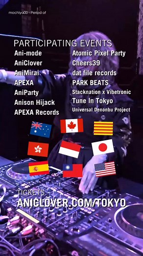 AniClover 🍀 on Instagram: "✨ Anikura Unison Tokyo 2026 ✨ A New Year’s collab event featuring local artists who inspire the world, alongside DJs representing global subculture events! 🎶 Featuring themed blocks: Scratch, Touhou, & DnB! 🗓️ Date Jan 2, 2026 🕑 Time 14:00 - 29:00 📍 Location CIRCUS Tokyo ONE TICKET for the full experience! Enjoy the massive daytime program and the all-night party until dawn! Get your tickets now! We can’t wait to see you there! 👇 Link in bio! https://www.aniclove