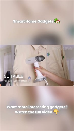 This Portable Cloth Steamer Is a Game Changer! 👕💨 #homegadgets #shorts