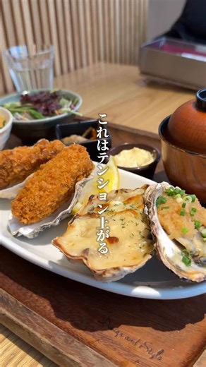 かち|1人で行ける大阪グルメ on Instagram: "他の投稿はこちら！···▸【@kachi_gourmet】 🔍大阪・梅田「梅田ワーフ」 気になったら右の「…」から保存👆 【注文メニュー】 牡蠣尽くしランチ ・平日：1,980円 ・休日：2,090円 牡蠣フライや牡蠣料理をたっぷり楽しめる、牡蠣好きにはたまらないランチ🦪✨ ボリュームも満足感も高く、ランチタイムにぴったり◎ 【店舗情報】 ・店名：梅田ワーフ ・住所： 大阪府大阪市北区茶屋町1-45 OIT梅田タワー 1F ・アクセス：阪急「大阪梅田駅」より徒歩約3分 ・営業時間（ランチ）： 平日ランチ 11:00〜15:30（L.O.15:00） 土日ランチ 11:00〜15:00（L.O.15:00） ・定休日：年中無休 ※年末12/31・年始1/1は休業 ────────────────── ご視聴ありがとうございます！ フォロー・いいね・保存・コメント是非お願いします！"