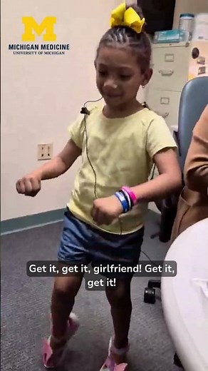 Four-year-old's cochlear implant activation