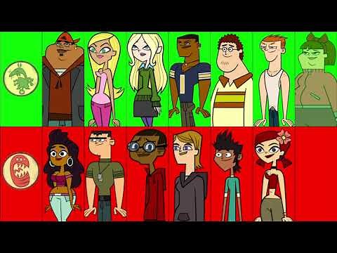 Total drama revenge of the island elimination order original and my way