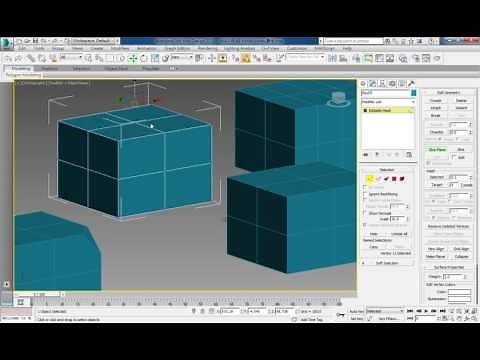 3ds Max 2015 教學課程 0096 Mesh(網面物件) Vertex(點)