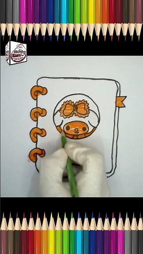 Haw to draw kids diary |Easy diary Drawing Step by Step|easy Drawing For kids Tutorial|kids drawing|