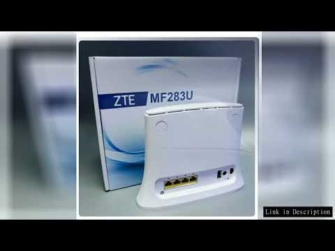 ZTE MF283 4G Wireless CPE Unlocked MF283U Lte Sim Card Router WIFI Modem Gateway Plus Antenna