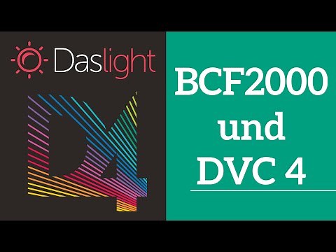 How do I control Daslight 4 with the Behringer BCF2000? | Daslight 4 DVC4 Videotutorial