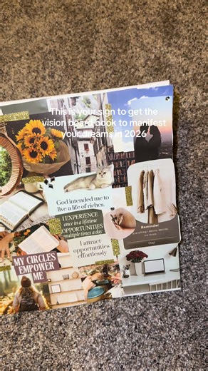 Create Your Dream Life Vision Board for 2026 Goals