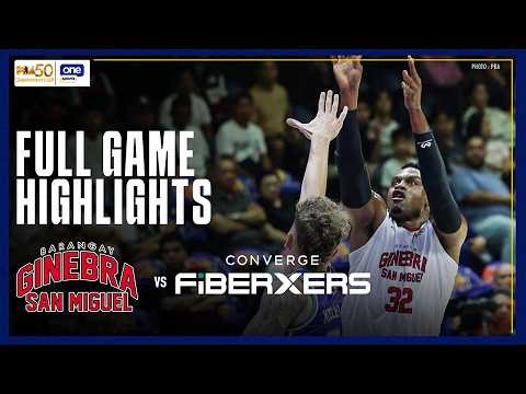 BRGY. GINEBRA vs CONVERGE | FULL GAME HIGHLIGHTS | PBA SEASON 50 COMMISSIONER’S CUP | MAR 29, 2026
