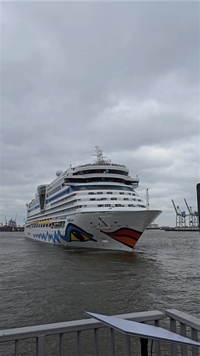 AIDAluna Aufbruch nach England und Schottland, 25.04.2026 😍💋💙❤️💛💚 #aida #aidaluna #kreuzfahrt