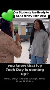 Our students are ready to SLAY Ivy Tech Day! It begins at Midnight tonight! Get ready to give to the Muncie - Henry County Campus! #ChancellorChallenge #GiveGrowGo #oneshiningmoment Thanks to our presenting sponsors Thrive Credit Union and Meridian Health Services | Ivy Tech Community College Muncie