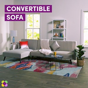 43K views · 194 reactions | Fit your sofa to your space! The Hashtag Home Kennedy Sleeper Sectional works for you – if it’s for hosting a guest or adjusting your feng shui, you have the say. https://www.wayfair.com/6Ka17483cB | Wayfair | Facebook