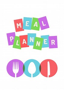 Weekly Meal Planner Printable: Food Diary, Grocery List (digital Planner) - Etsy Canada