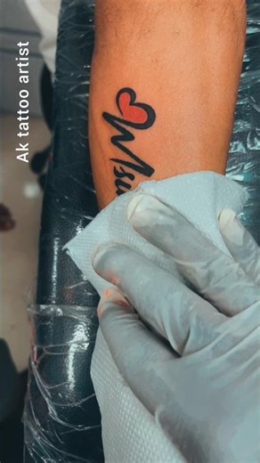 beautiful name tattoo design #shorts #ytshorts #shortsvideo #youtubeshorts