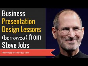 5 Business Presentation Design Lessons from Steve Jobs (Presentation Skills)