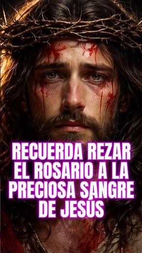 Rosary of the Precious Blood, let us accompany Jesus