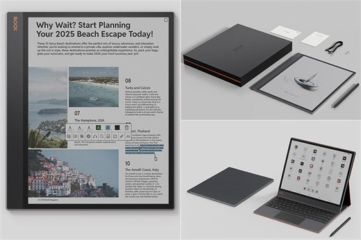 Onyx BOOX Tab X C Takes ePaper Tablets to the Next Level with a 13.3″ Color E-Ink Display