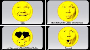 Happy #WorldEmojiDay from Andy, The Human Emoji. #CONAN | Team Coco