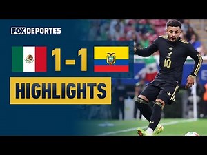 🇲🇽💥🇪🇨 A TIE IN GUADALAJARA! | Mexico 1-1 Ecuador | HIGHLIGHTS | International Friendly 2025