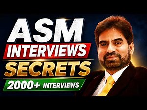 ASM Interview Questions 3P Framework That Clears 90% Questions|ASM ABM Interview