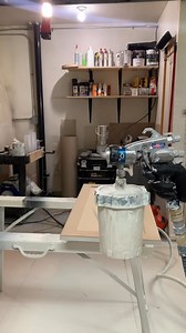 Dial in your settings to what you require for the optimal finish with the #graco FinishPro HVLP 9.5, as Beaver Creek Customs is doing laying down a flawless coat of primer. ・・・ Spraying some primer with the Graco Contractor Equipment - North America finish pro 9.5. Got it dialed in just right and had the primer laying out beautifully 👌 | Graco Contractor Equipment