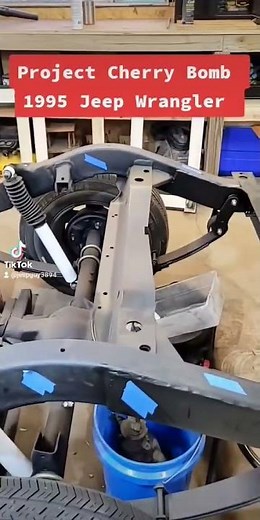 1995 Jeep Wrangler YJ rebuild