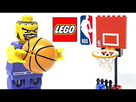 LEGO Sports NBA Slam Dunk review! 2003 set 3427!