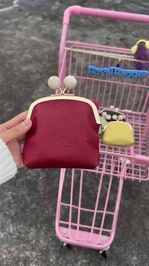 Leather Coin Purse Wallet for Cards and Money