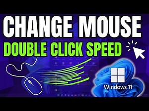 How to Change Mouse Double Click Speed in Windows 11