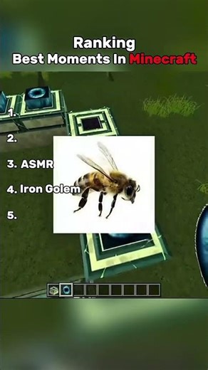 Ranking Moment Funny Minecraft || #shorts #funnymoments #minecraft