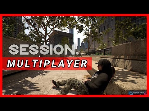 Multiplayer Setup for Session Skateboarding Sim Game