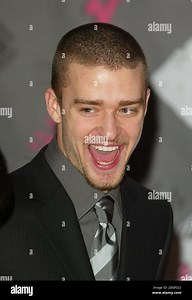 Justin Timberlake at the MTV Video Music Awards 2003 (VMA) in New York. Â©Doug Peters/allaction.co.uk Stock Photo - Alamy