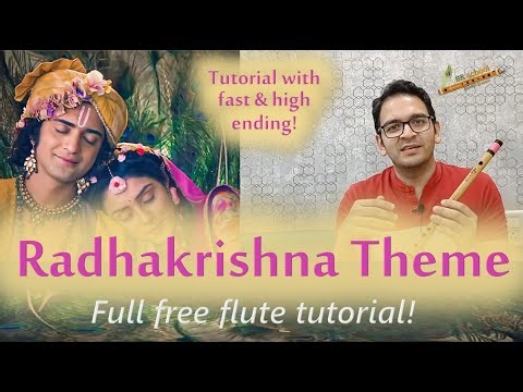 Learn RadhaKrishna Full Flute Theme on Bansuri - Play like the Original!