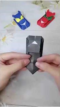 DIY Origami Race Car 🏎️ Simple Paper Craft Step-by-Step**
