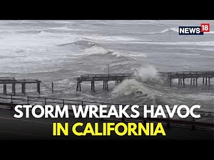 California Storm LIVE | Heavy Rain and Strong Winds Trigger Flood and Mudslide Threats | N18G