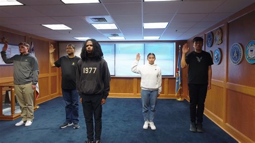 Fort Dix MEPS Oath of Enlistment 1130 October 9th, 2025 | Fort Dix MEPS, 2nd Battalion, U.S Military Processing Command | Facebook