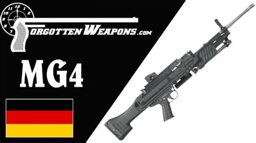 H&K MG4：德国新型5.56毫米班用机枪 | Forgotten Weapons