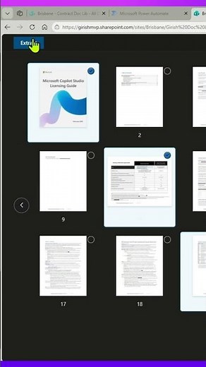 Pull Specific Pages Out of PDF Files in SharePoint #tutorial #pdf #hacks