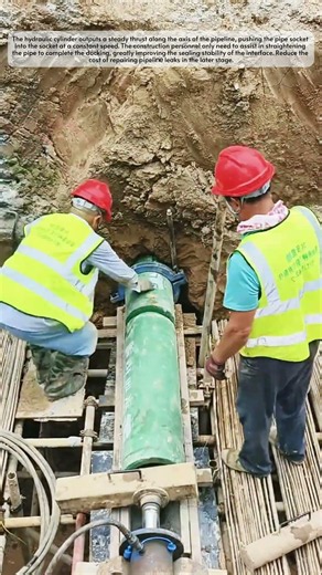 Labor saving techniques for laying water pipes