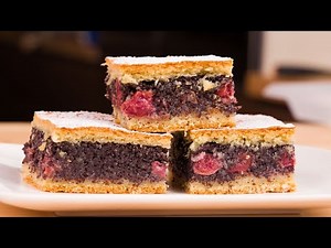 Mákos-meggyes béles