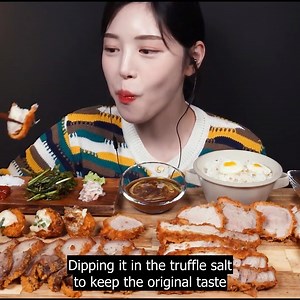 339K views · 10K reactions | Hello everyone ! This is Boki珞 Today, I had pork feet pork cutlet for the first time! Jokbal was chewy and crispy. It had a good texture and taste. I ordered various kinds of pork cutlet together, I liked the crispy and thick meat It's good just to eat it, and it's good to eat it with rice! Enjoy your meal too | 복희Boki Mukbang ヅ | Facebook