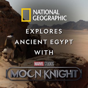 Travel back in time as we explore the ways ancient Egypt inspired Marvel Studios' #MoonKnight, an original series now streaming only on @disneyplus. | National Geographic