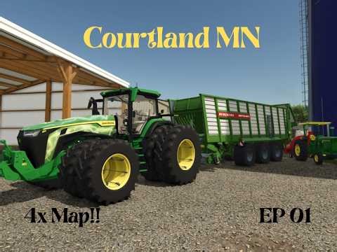 FS25 Courtland MN 4X map!! EP01 new series!