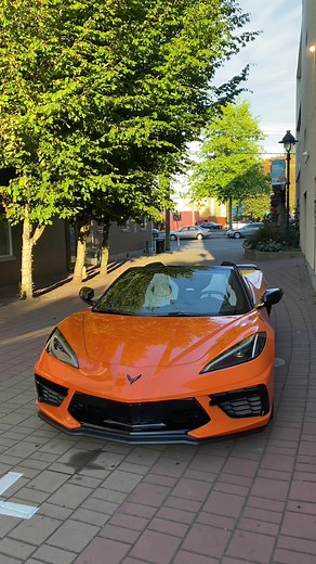 Amplify Orange C8: A Stunning Corvette Experience