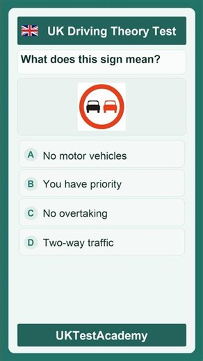 UK Driving Theory Test 2026 🚗 Quick Quiz | Try This!