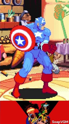 Marvel Super Heroes Vs. Street Fighter Characters Sprites (Arcade) #marvel #arcade #streetfighter