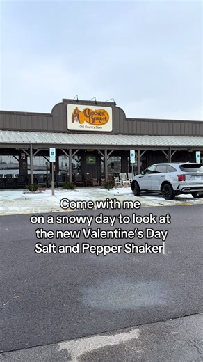 Exploring Valentine's Day Salt and Pepper Shakers at Cracker Barrel
