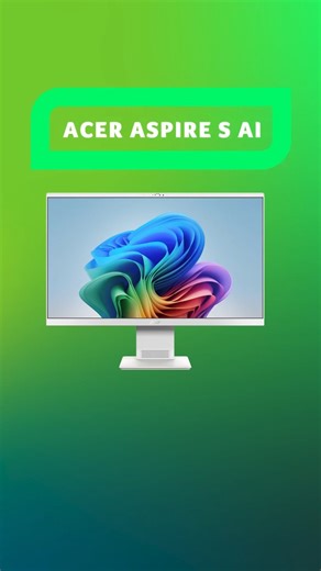 Благодарение на QHD дисплея и честотата на опресняване от 120 Hz на #AcerAspireS AI All-in-One, можете да виждате света в зашеметяващи детайли, отново и отново! 🌄 | Acer