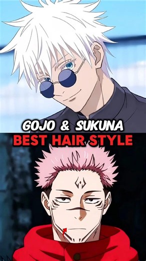 Gojo & Sukuna Best Hair Style Character's! 💇🏻‍♂️