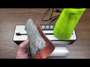 Cosplay Armor or Prosthetic Socket Fabrication using 3d Scanner, Printer, and Seal a Meal!