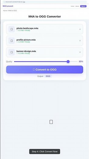 How to Convert M4A to OGG for FREE 🚀 #Shorts