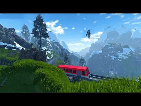 Live🌲Scenic mountains of Switzerland & soothing sounds of nature